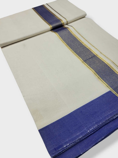 Kerala Premium Balaramapuram Handloom Dhoti/Mundu for Men