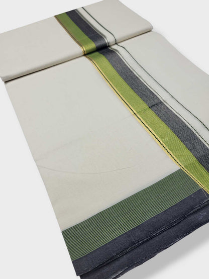 Kerala Premium Balaramapuram Handloom Dhoti/Mundu for Men