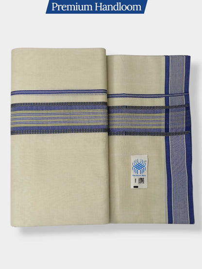 Kerala Premium Balaramapuram Handloom Dhoti/Mundu for Men