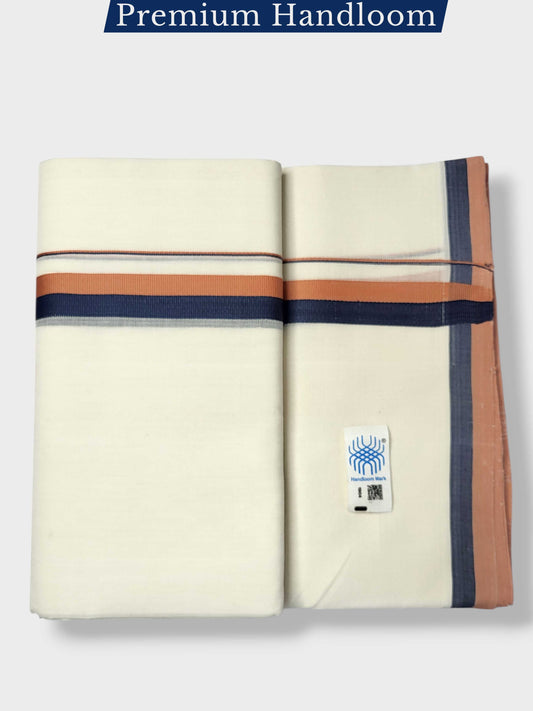 Kerala Premium Balaramapuram Handloom Dhoti/Mundu for Men