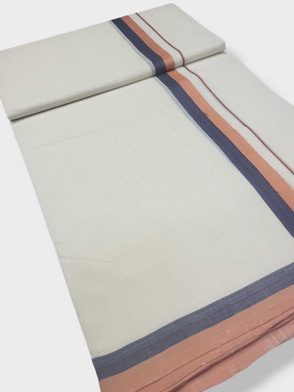 Kerala Premium Balaramapuram Handloom Dhoti/Mundu for Men