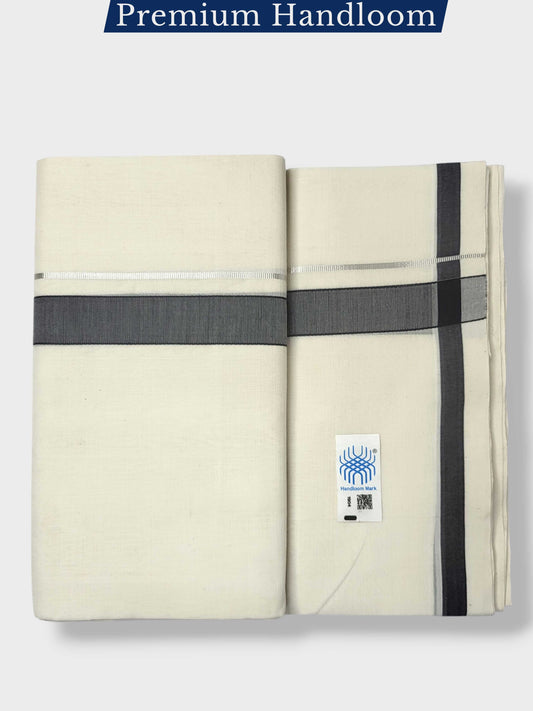 Kerala Premium Balaramapuram Handloom Dhoti/Mundu for Men