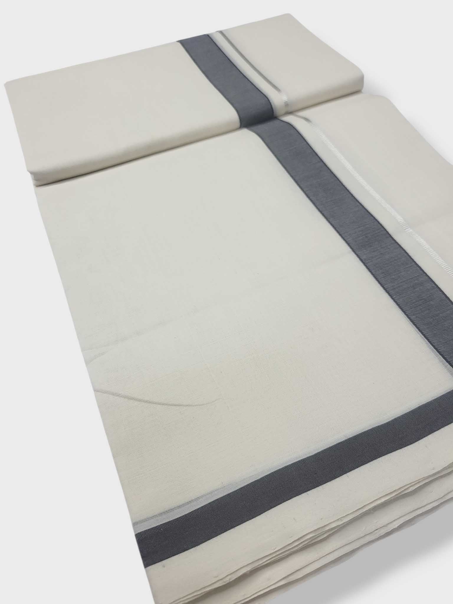 Kerala Premium Balaramapuram Handloom Dhoti/Mundu for Men