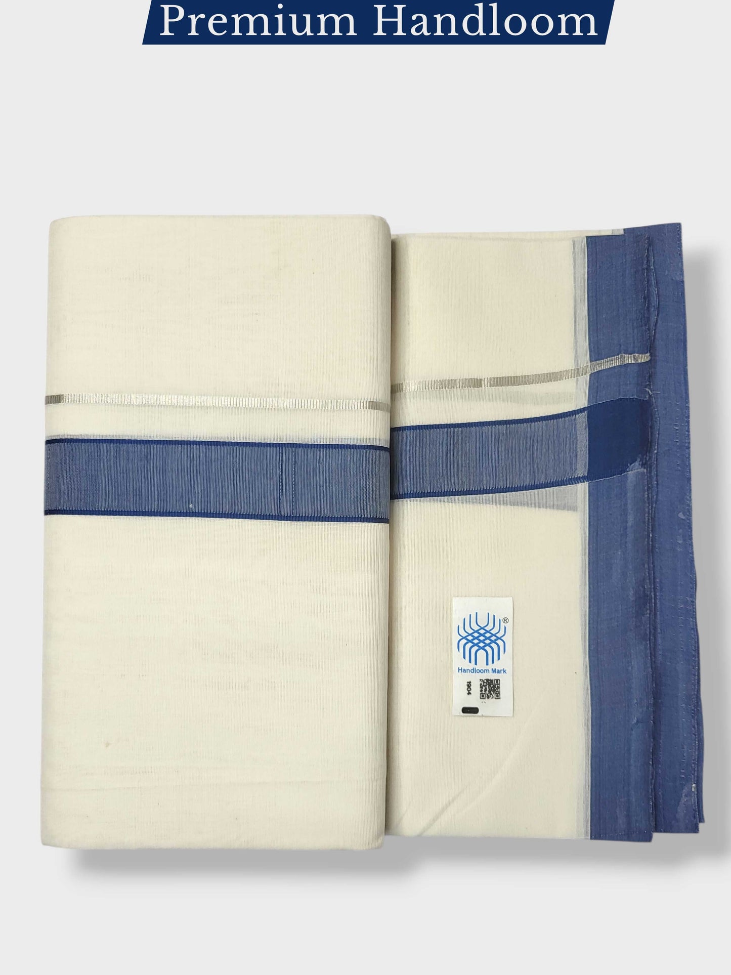 Kerala Premium Balaramapuram Handloom Dhoti/Mundu for Men
