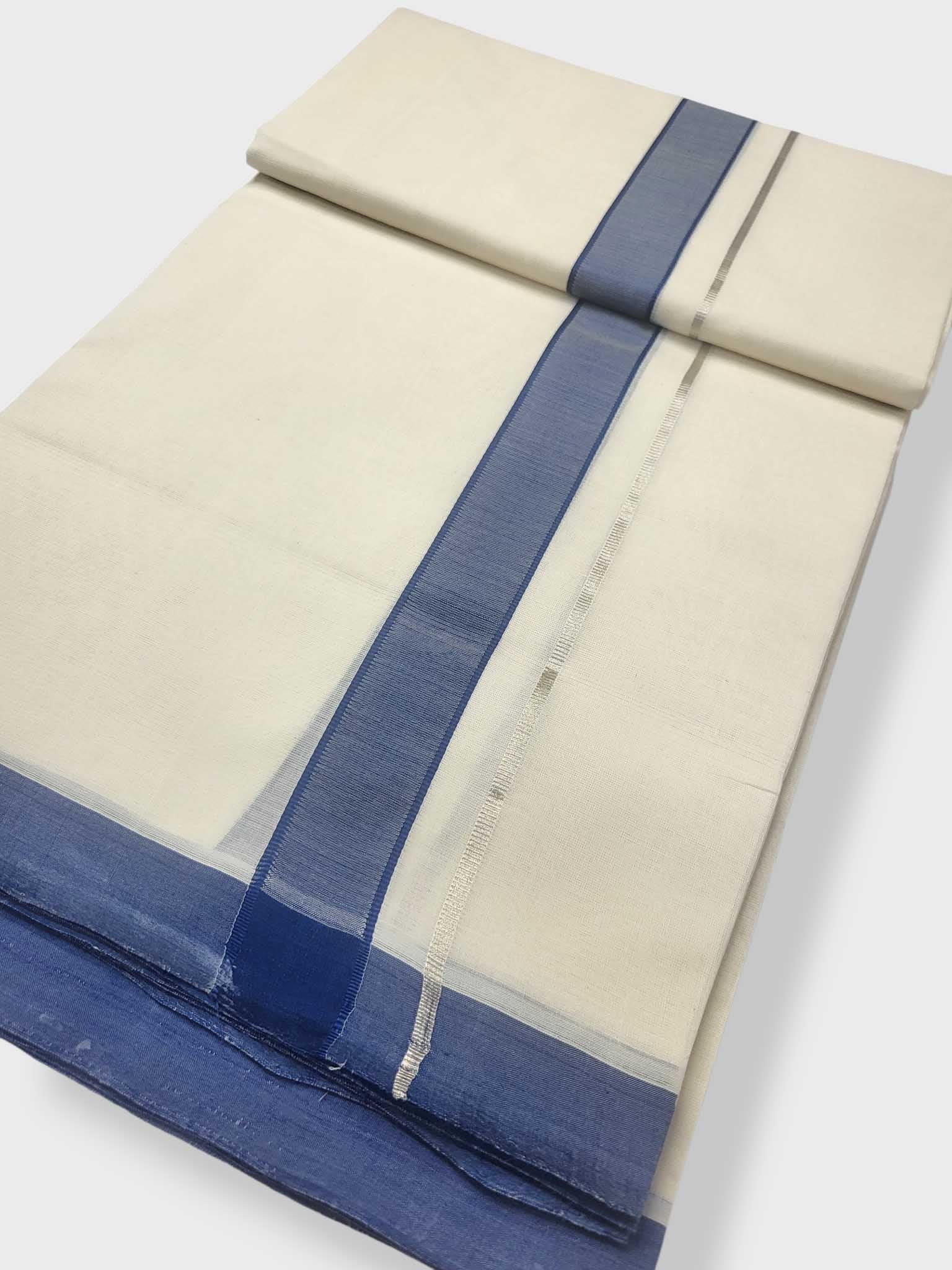 Kerala Premium Balaramapuram Handloom Dhoti/Mundu for Men
