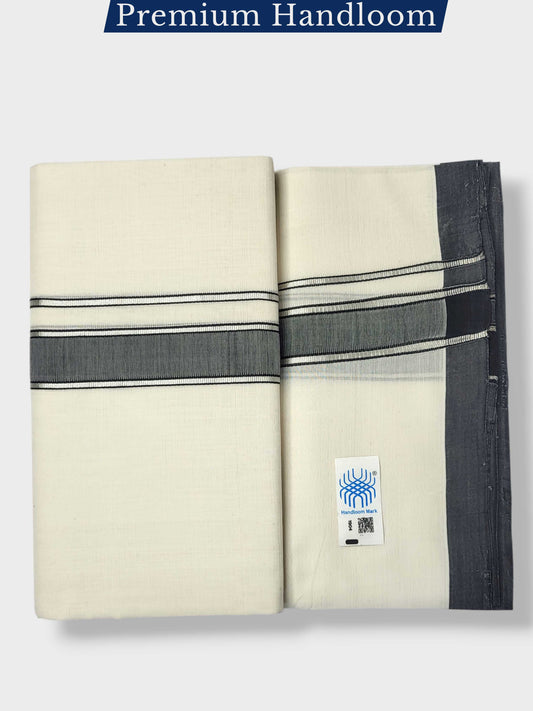 Kerala Premium Balaramapuram Handloom Dhoti/Mundu for Men
