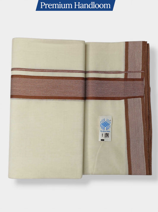 Kerala Premium Balaramapuram Handloom Dhoti/Mundu for Men