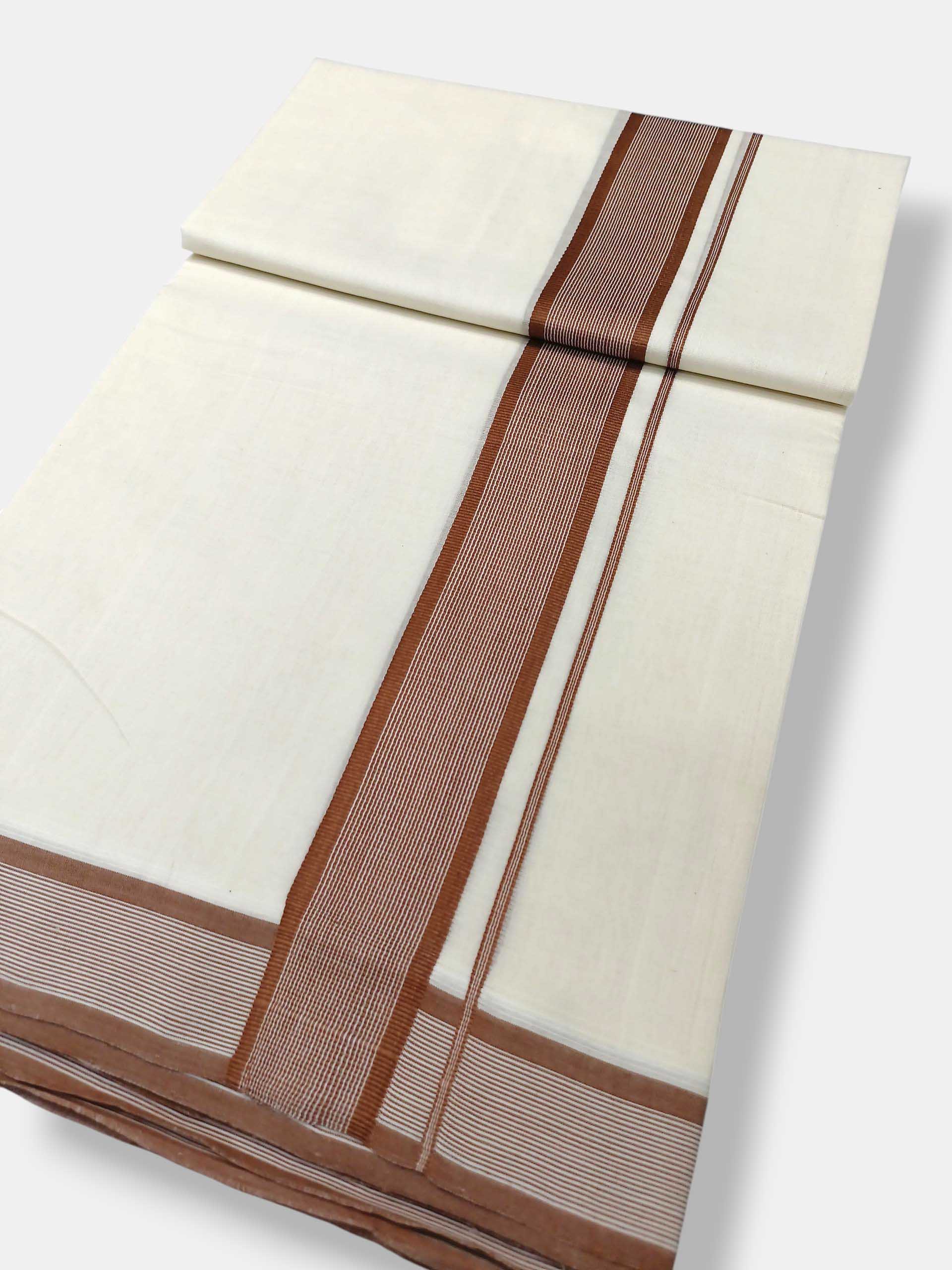 Kerala Premium Balaramapuram Handloom Dhoti/Mundu for Men