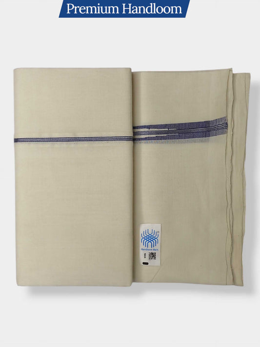 Kerala Premium Balaramapuram Handloom Dhoti/Mundu for Men