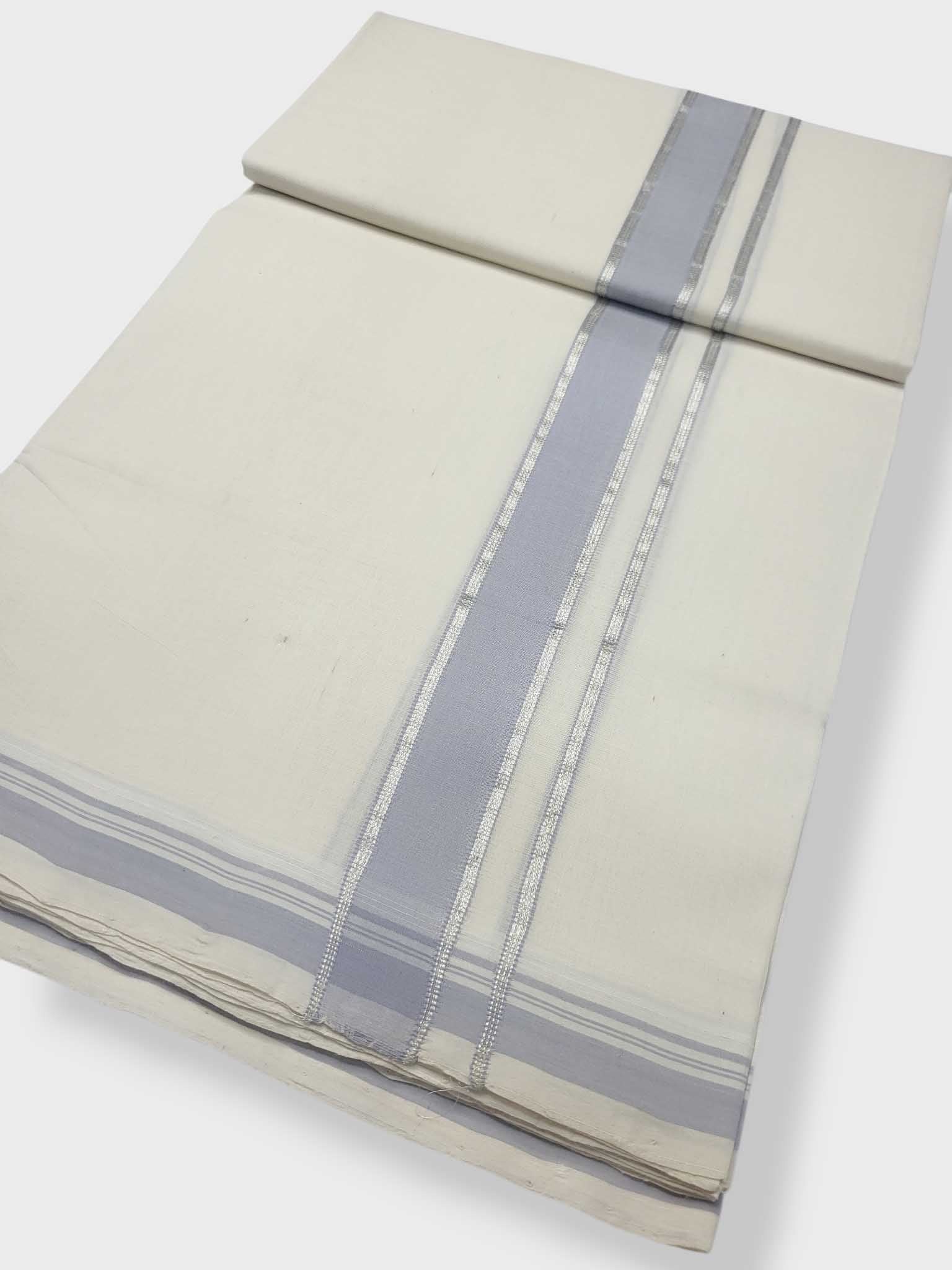 Kerala Premium Balaramapuram Handloom Dhoti/Mundu for Men