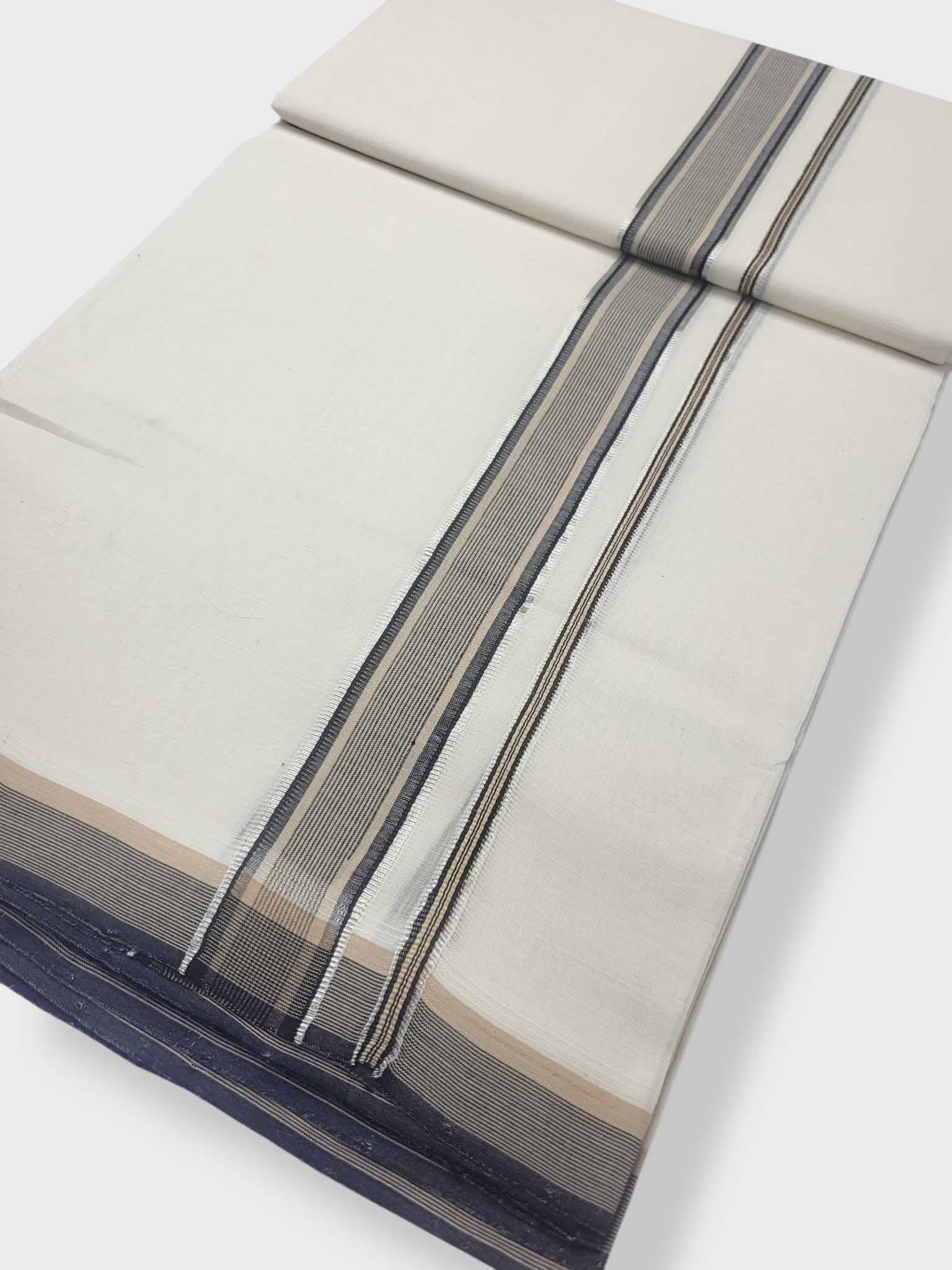 Kerala Premium Balaramapuram Handloom Dhoti/Mundu for Men