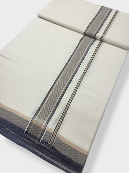 Kerala Premium Balaramapuram Handloom Dhoti/Mundu for Men