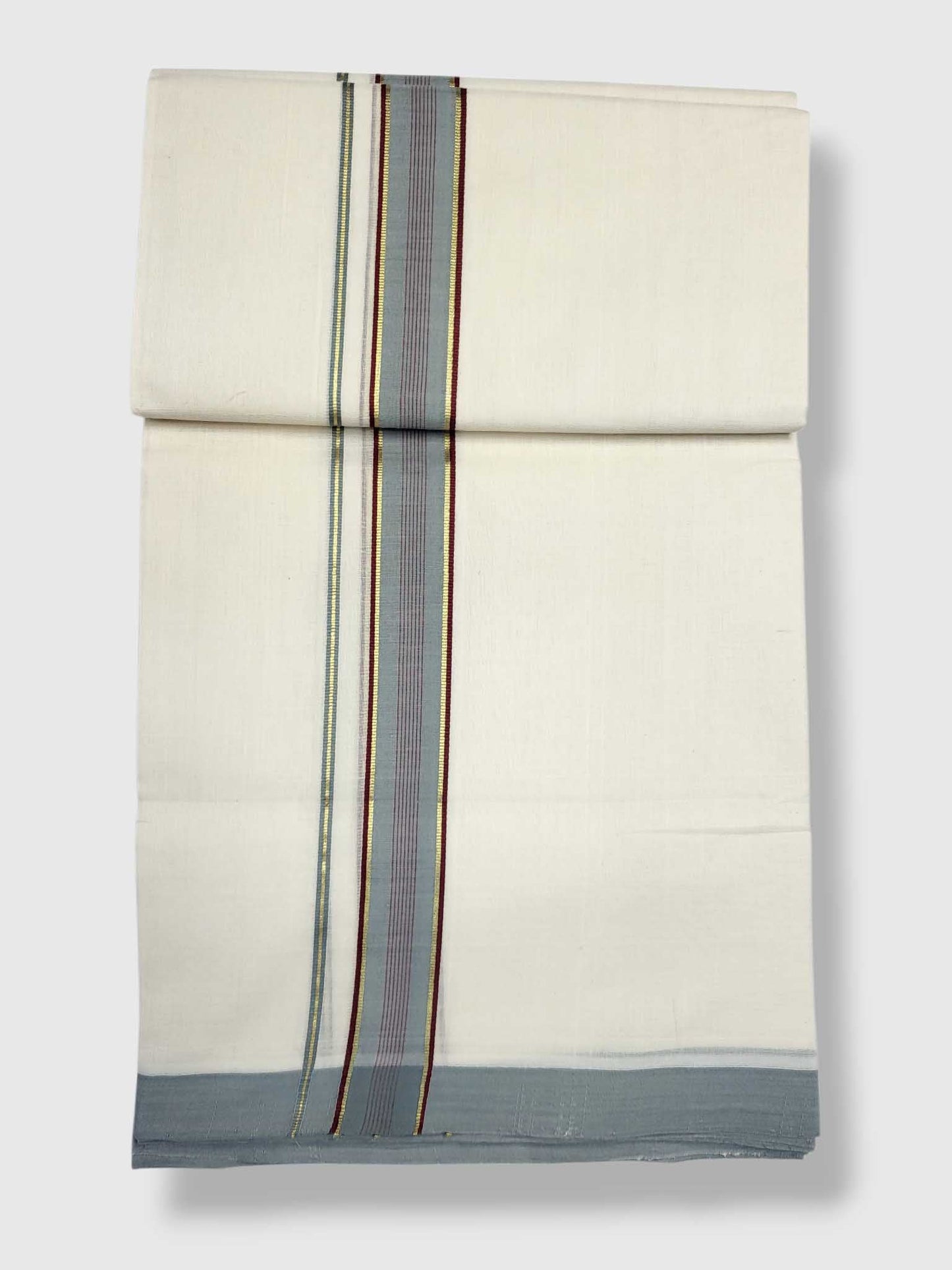 Kerala Premium Balaramapuram Handloom Dhoti/Mundu for Men