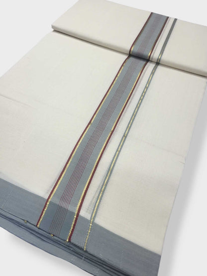 Kerala Premium Balaramapuram Handloom Dhoti/Mundu for Men