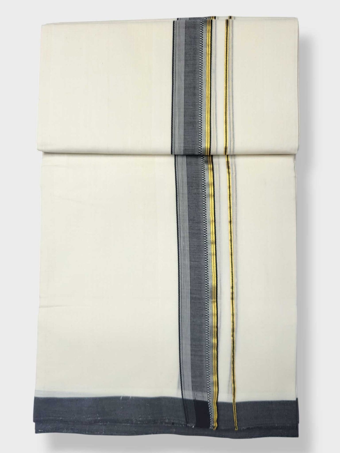 Kerala Premium Balaramapuram Handloom Dhoti/Mundu for Men