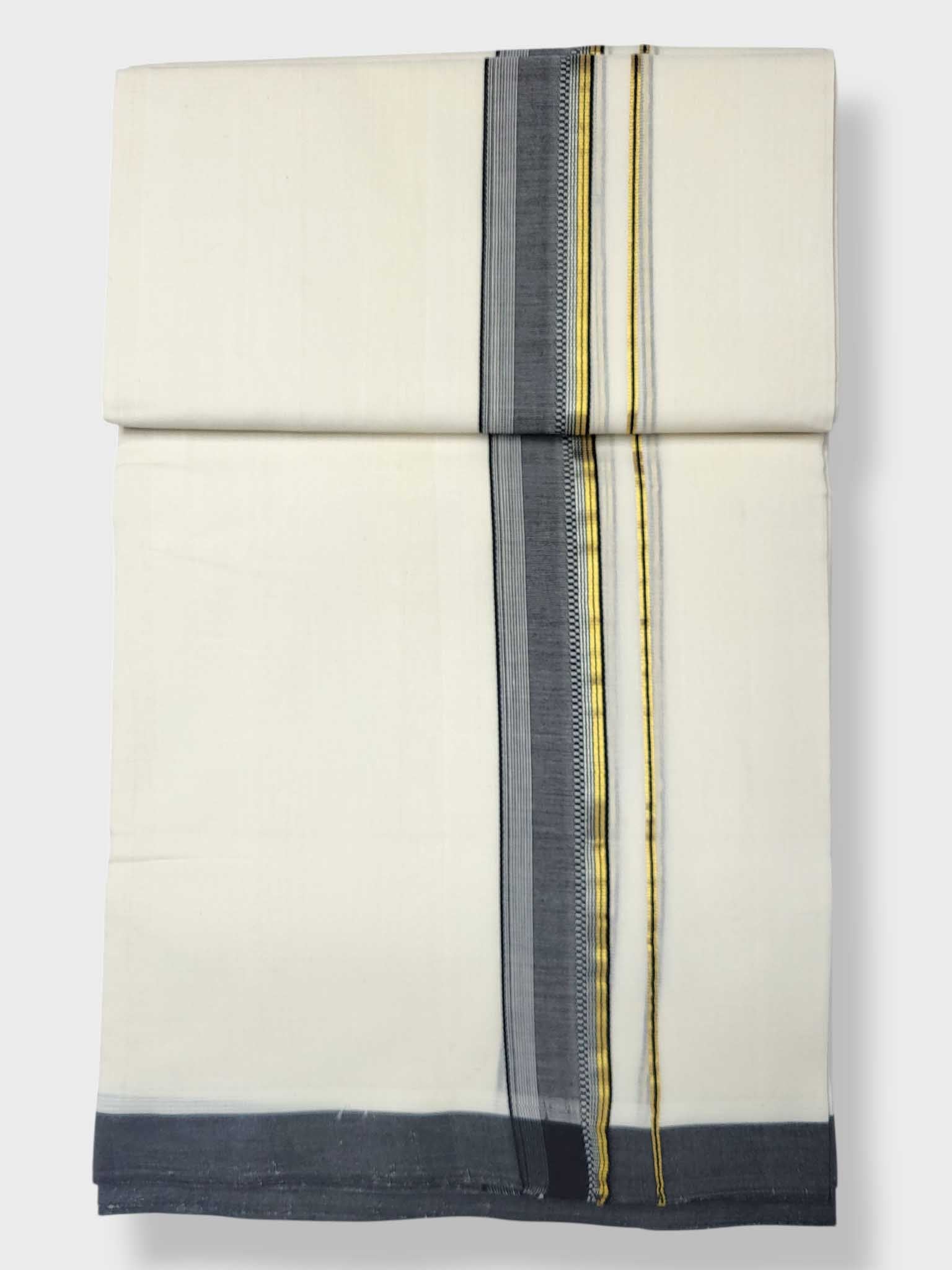 Kerala Premium Balaramapuram Handloom Dhoti/Mundu for Men