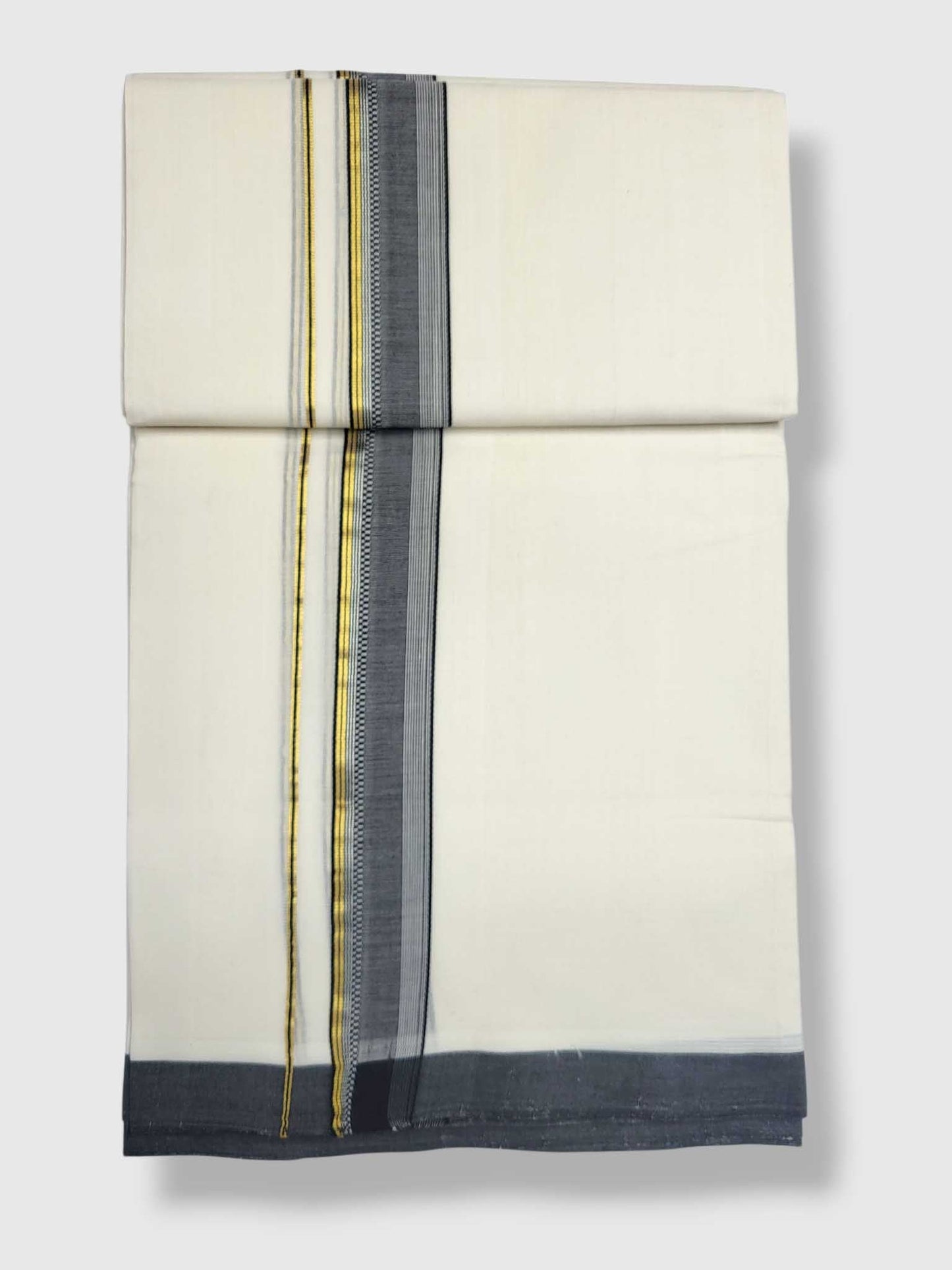 Kerala Premium Balaramapuram Handloom Dhoti/Mundu for Men