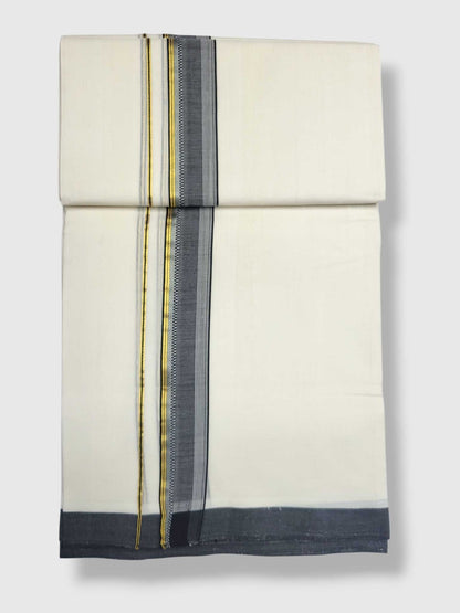 Kerala Premium Balaramapuram Handloom Dhoti/Mundu for Men