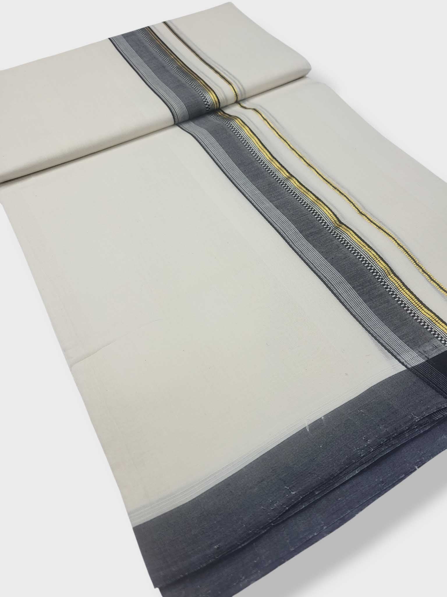 Kerala Premium Balaramapuram Handloom Dhoti/Mundu for Men