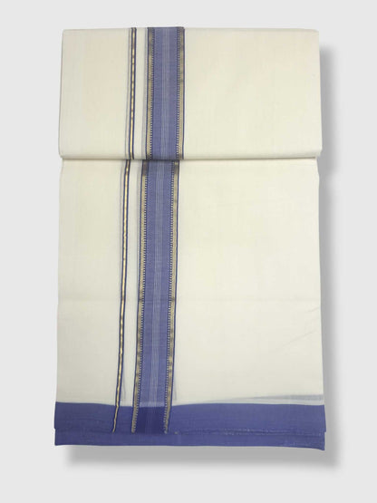 Kerala Premium Balaramapuram Handloom Dhoti/Mundu for Men