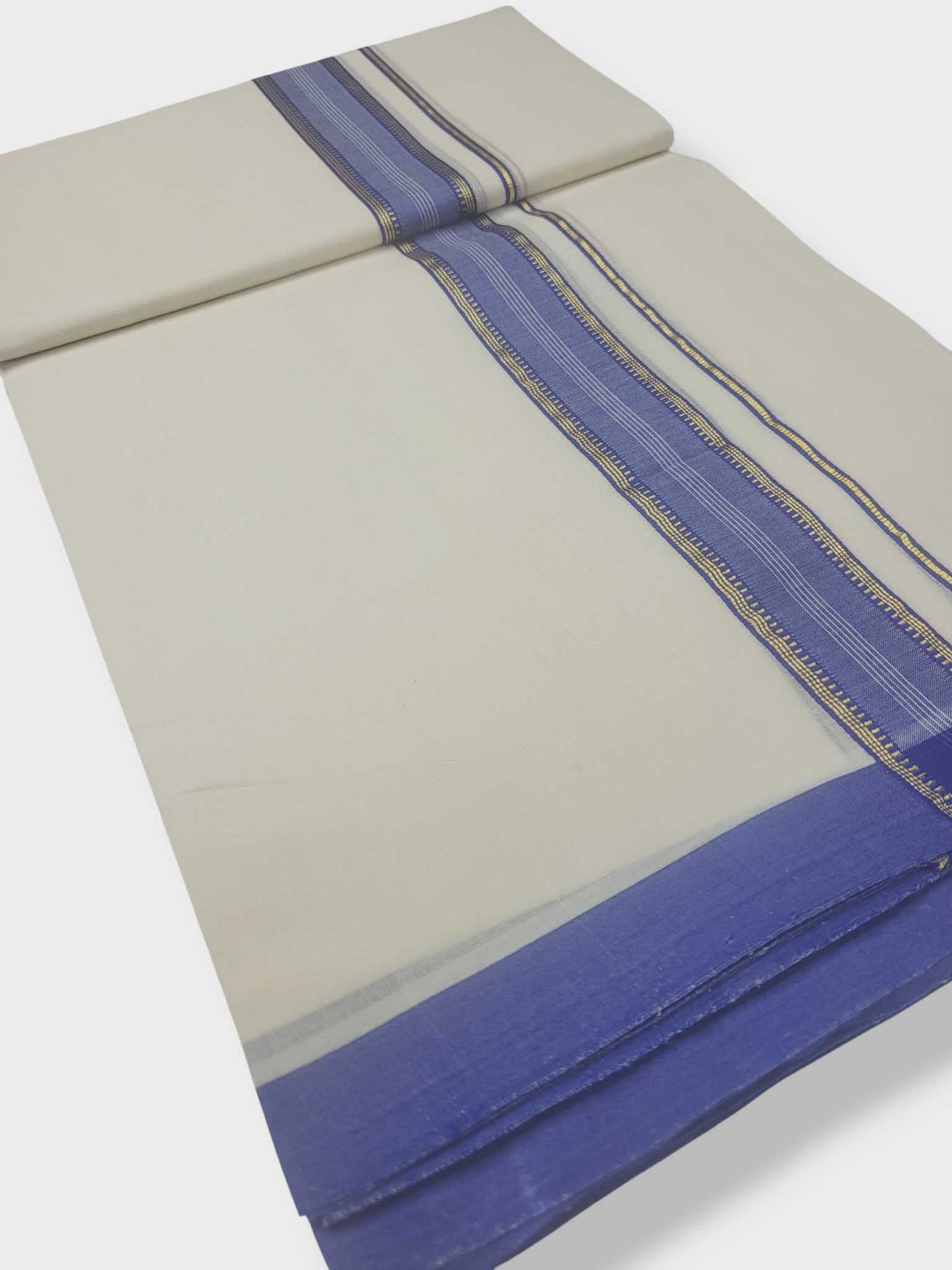 Kerala Premium Balaramapuram Handloom Dhoti/Mundu for Men
