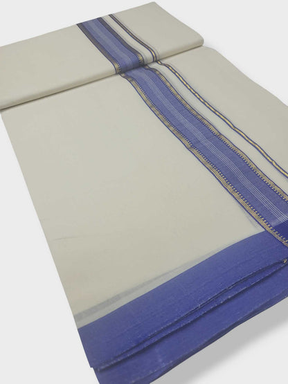 Kerala Premium Balaramapuram Handloom Dhoti/Mundu for Men