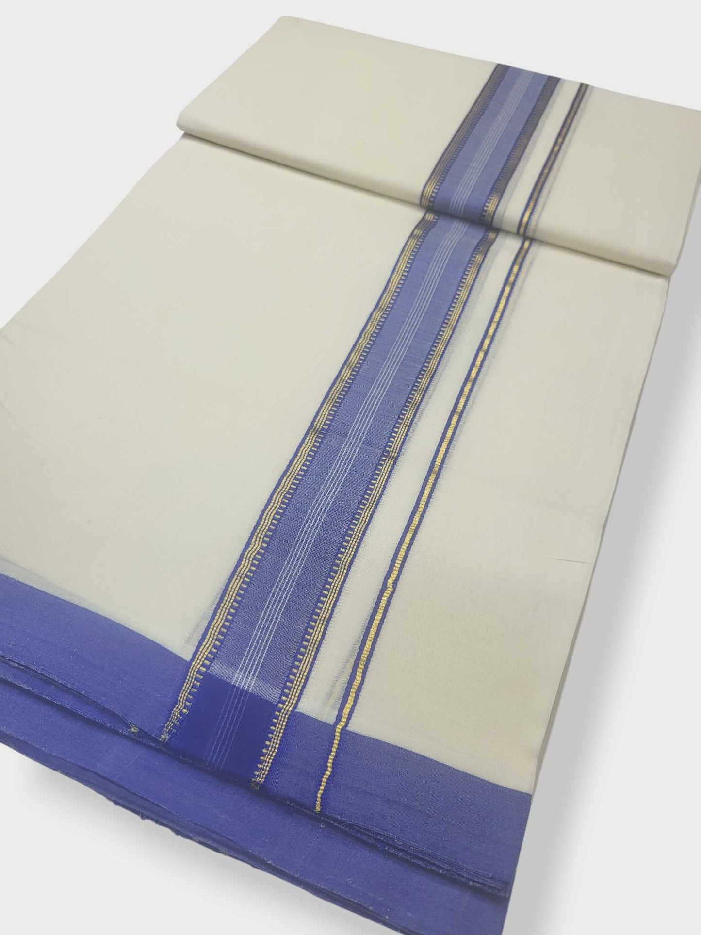 Kerala Premium Balaramapuram Handloom Dhoti/Mundu for Men