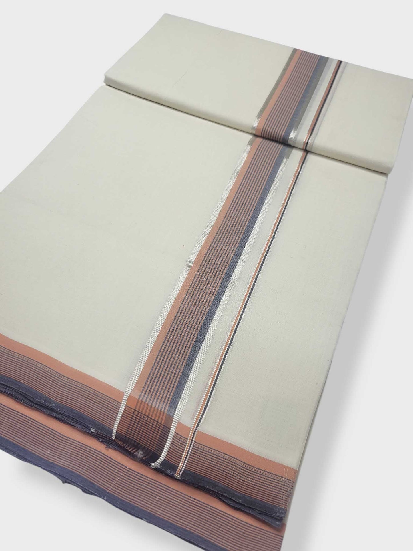 Kerala Premium Balaramapuram Handloom Dhoti/Mundu for Men