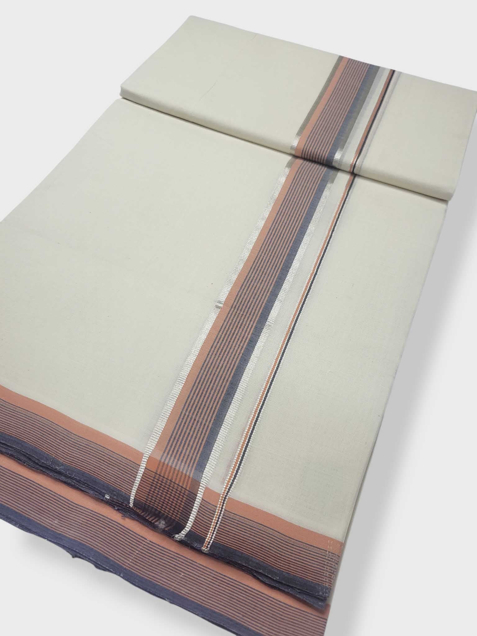 Kerala Premium Balaramapuram Handloom Dhoti/Mundu for Men