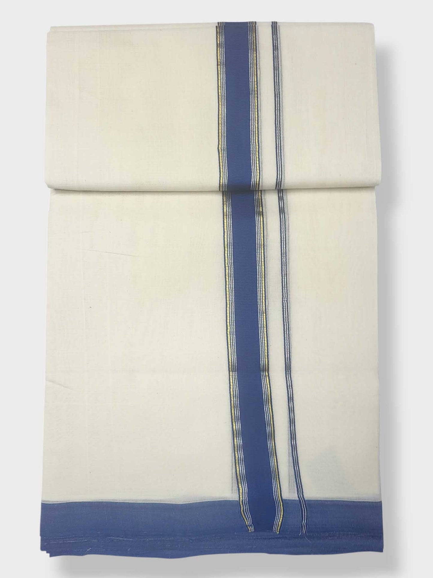 Kerala Premium Balaramapuram Handloom Dhoti/Mundu for Men