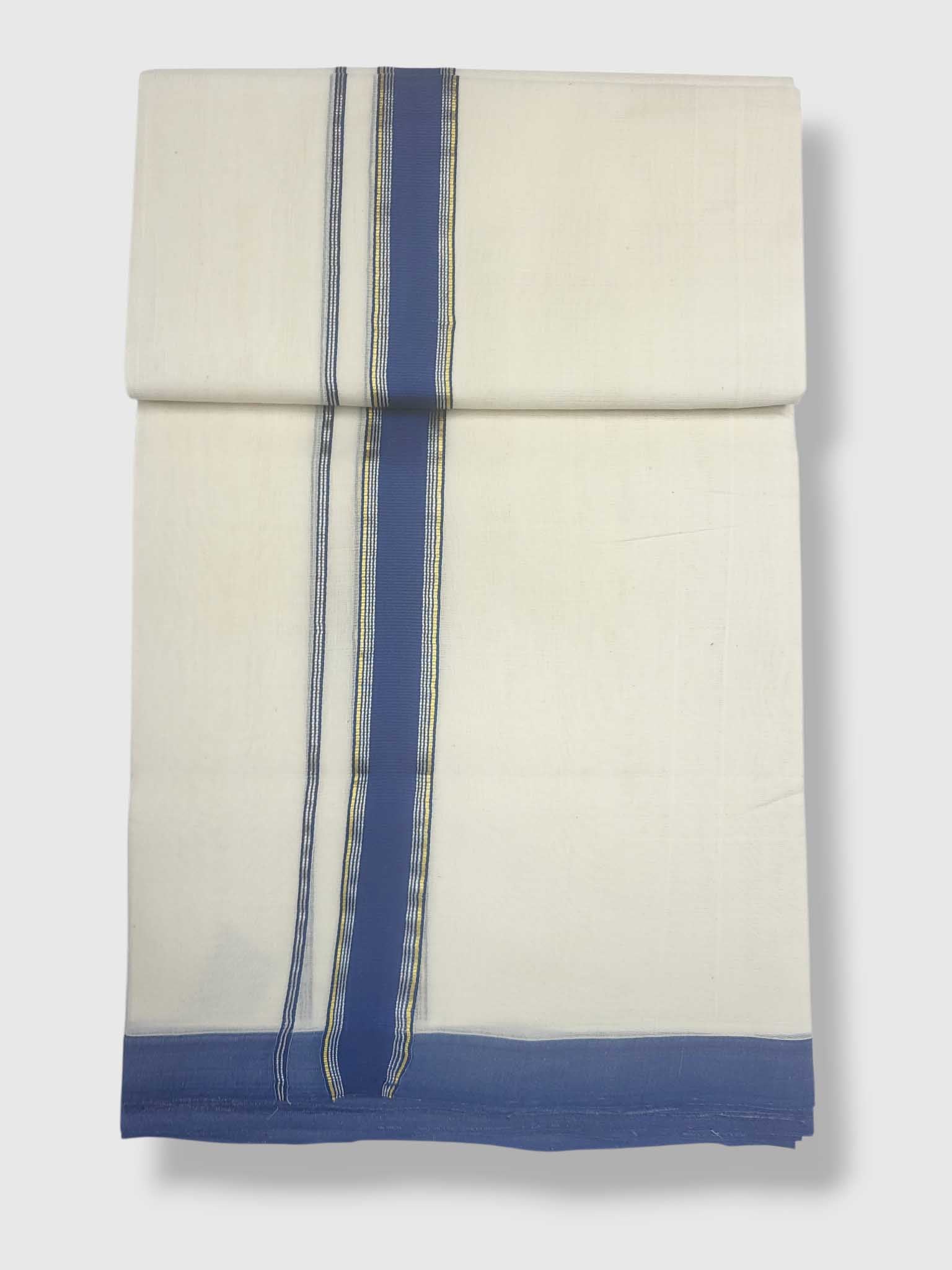 Kerala Premium Balaramapuram Handloom Dhoti/Mundu for Men