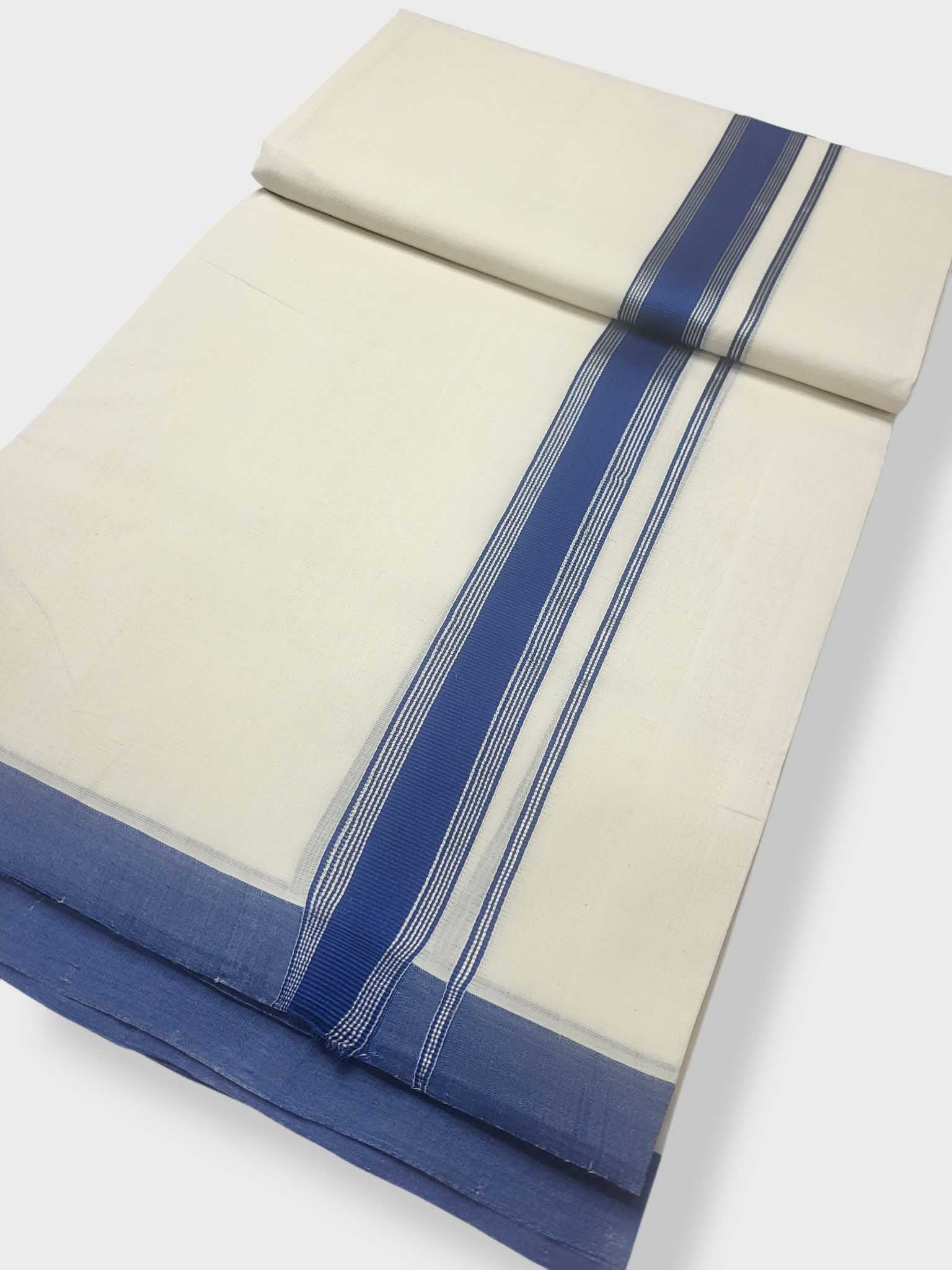 Kerala Premium Balaramapuram Handloom Dhoti/Mundu for Men