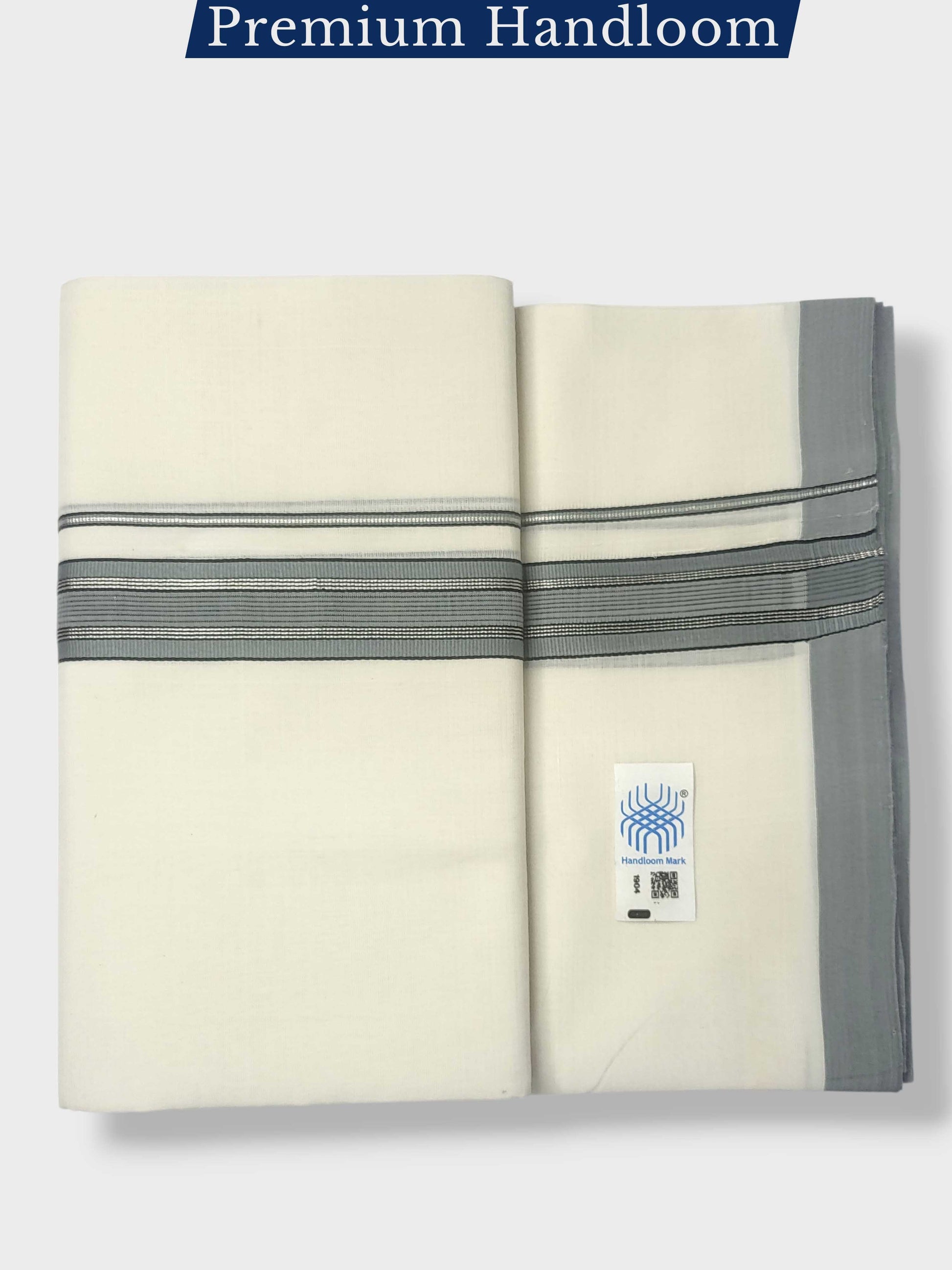 Kerala Premium Balaramapuram Handloom Dhoti/Mundu for Men