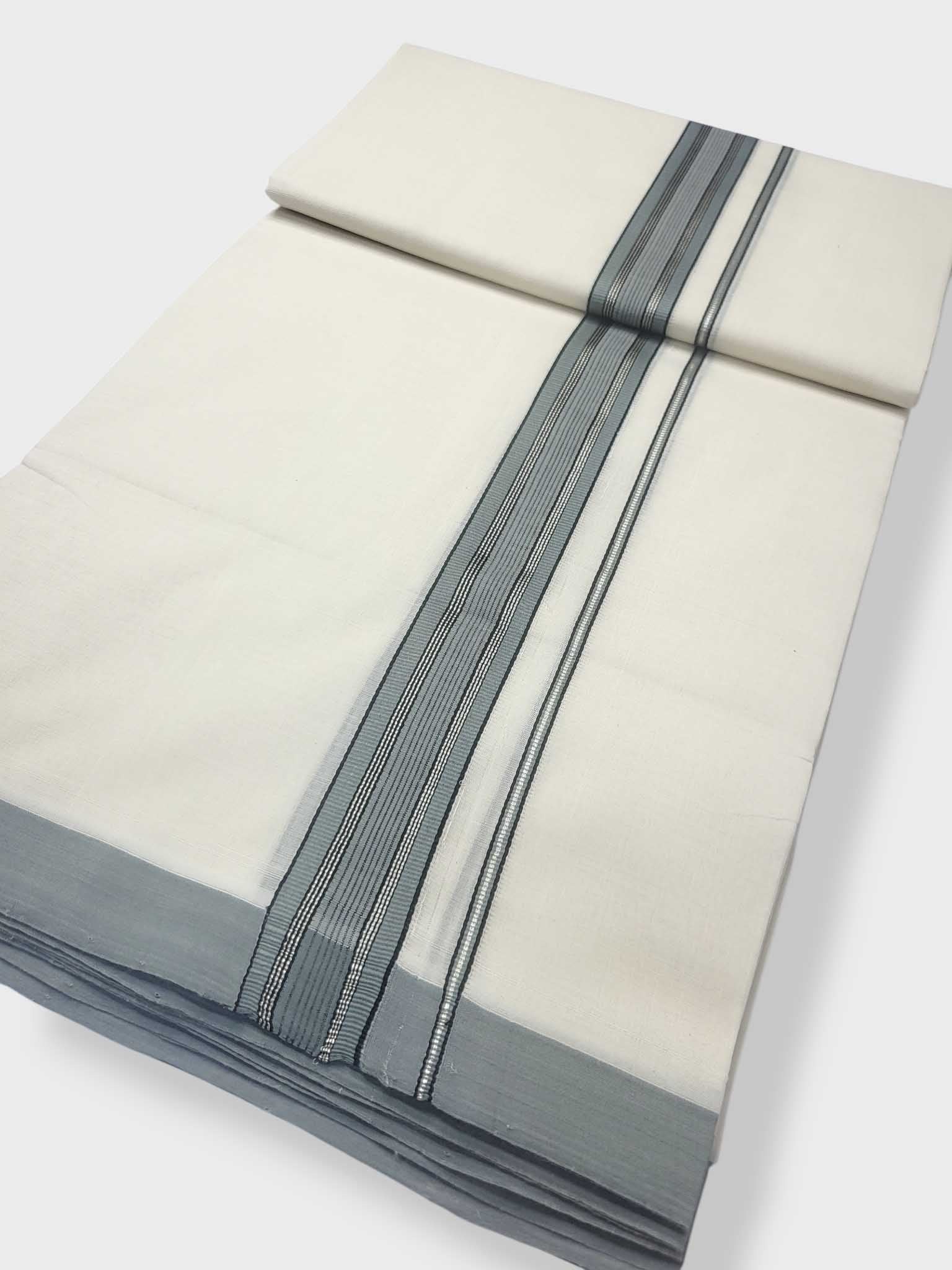 Kerala Premium Balaramapuram Handloom Dhoti/Mundu for Men