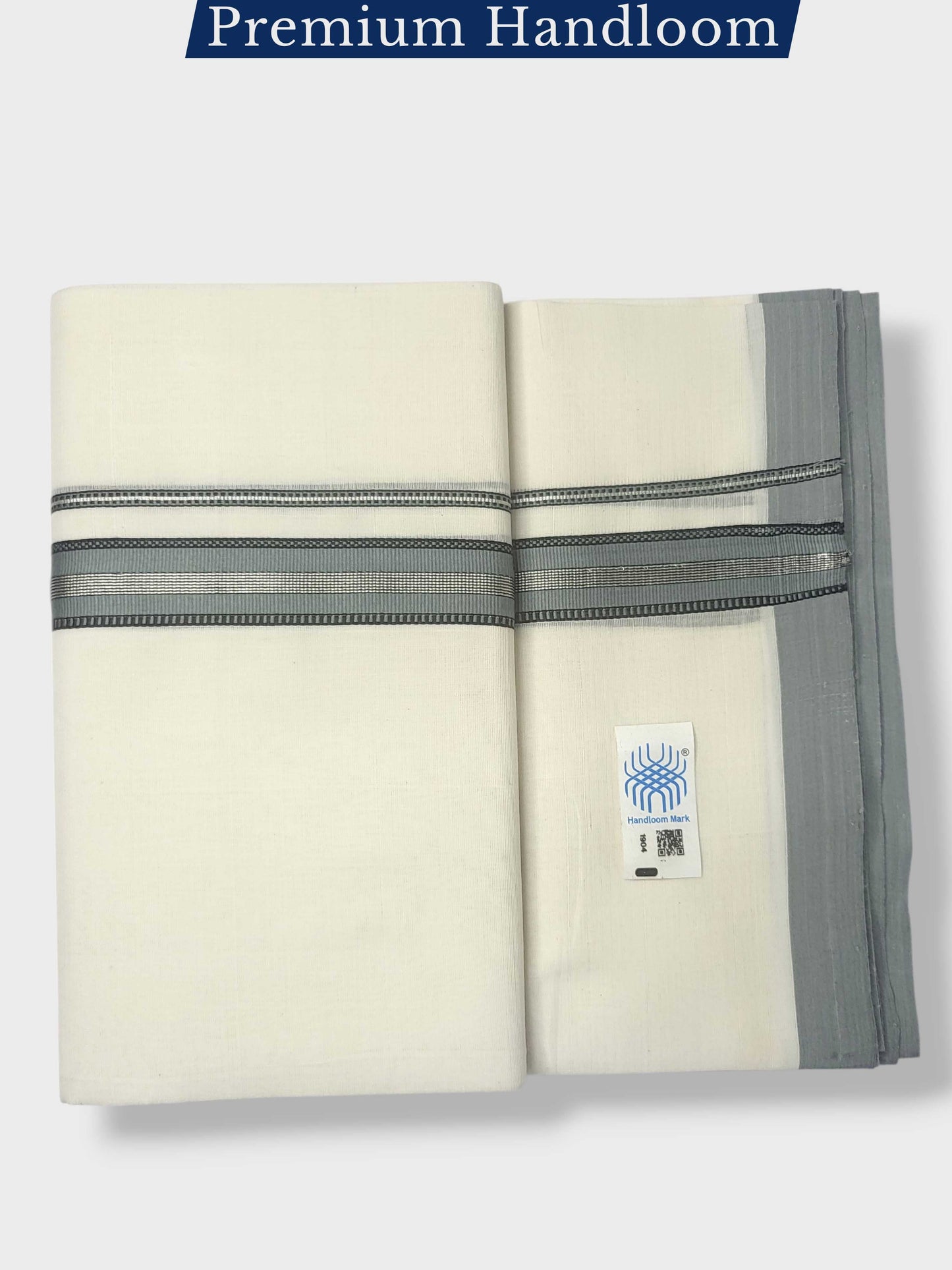 Kerala Premium Balaramapuram Handloom Dhoti/Mundu for Men