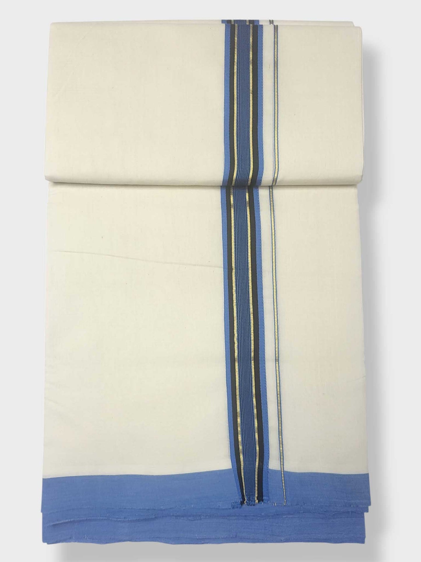 Kerala Premium Balaramapuram Handloom Dhoti/Mundu for Men