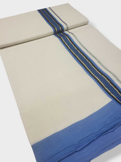 Kerala Premium Balaramapuram Handloom Dhoti/Mundu for Men