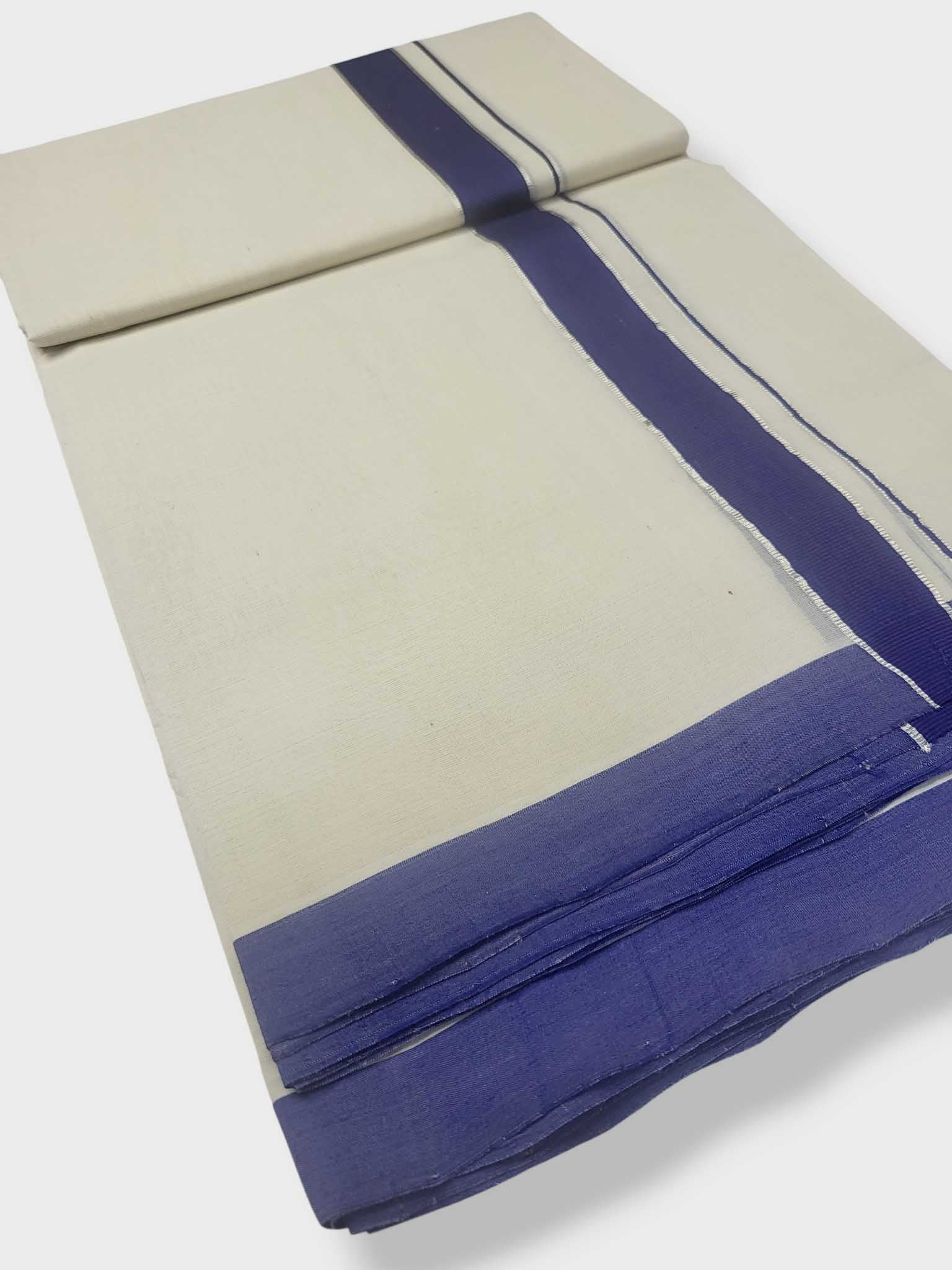 Kerala Premium Balaramapuram Handloom Dhoti/Mundu for Men