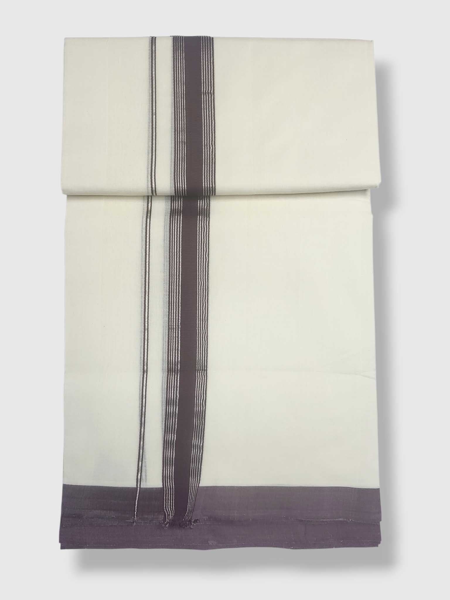 Kerala Premium Balaramapuram Handloom Dhoti/Mundu for Men