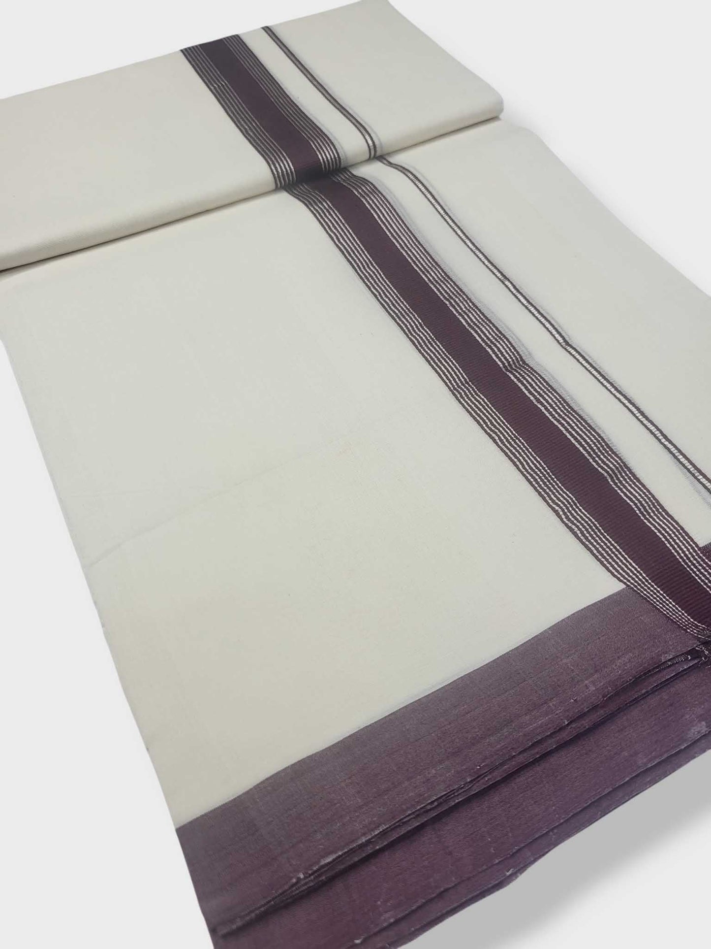 Kerala Premium Balaramapuram Handloom Dhoti/Mundu for Men