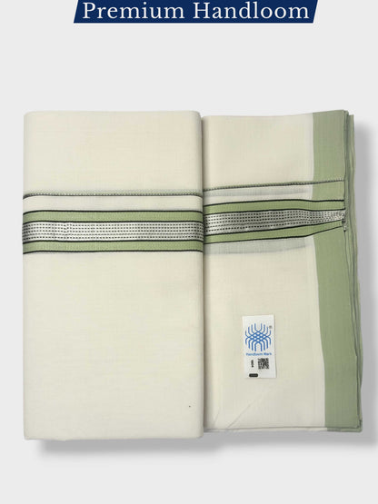 Kerala Premium Balaramapuram Handloom Dhoti/Mundu for Men