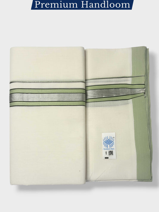 Kerala Premium Balaramapuram Handloom Dhoti/Mundu for Men
