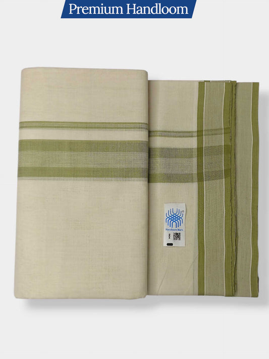 Kerala Premium Balaramapuram Handloom Dhoti/Mundu for Men