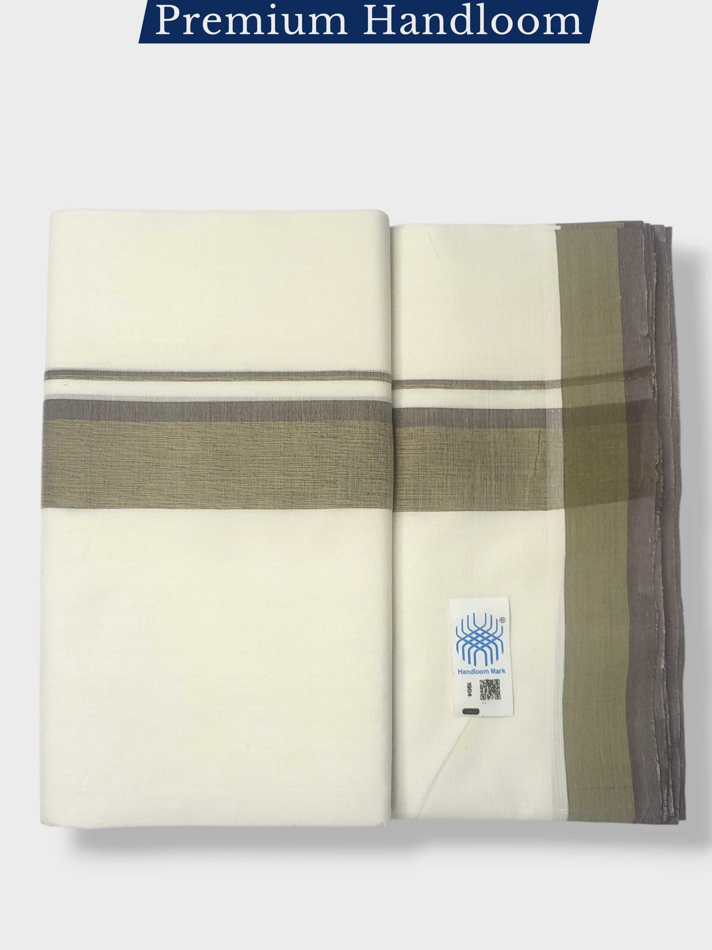 Kerala Premium Balaramapuram Handloom Dhoti/Mundu for Men
