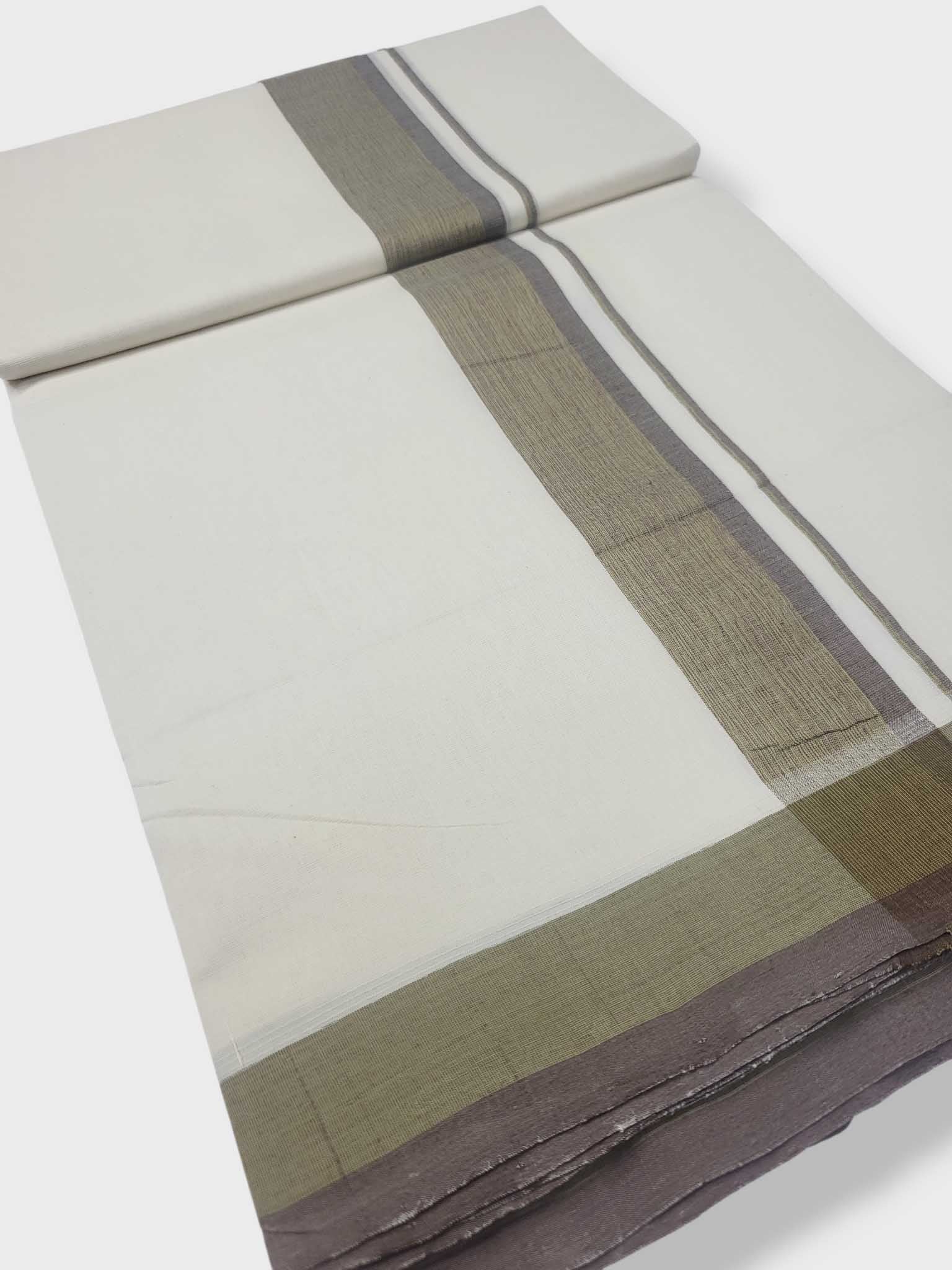 Kerala Premium Balaramapuram Handloom Dhoti/Mundu for Men