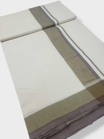 Kerala Premium Balaramapuram Handloom Dhoti/Mundu for Men