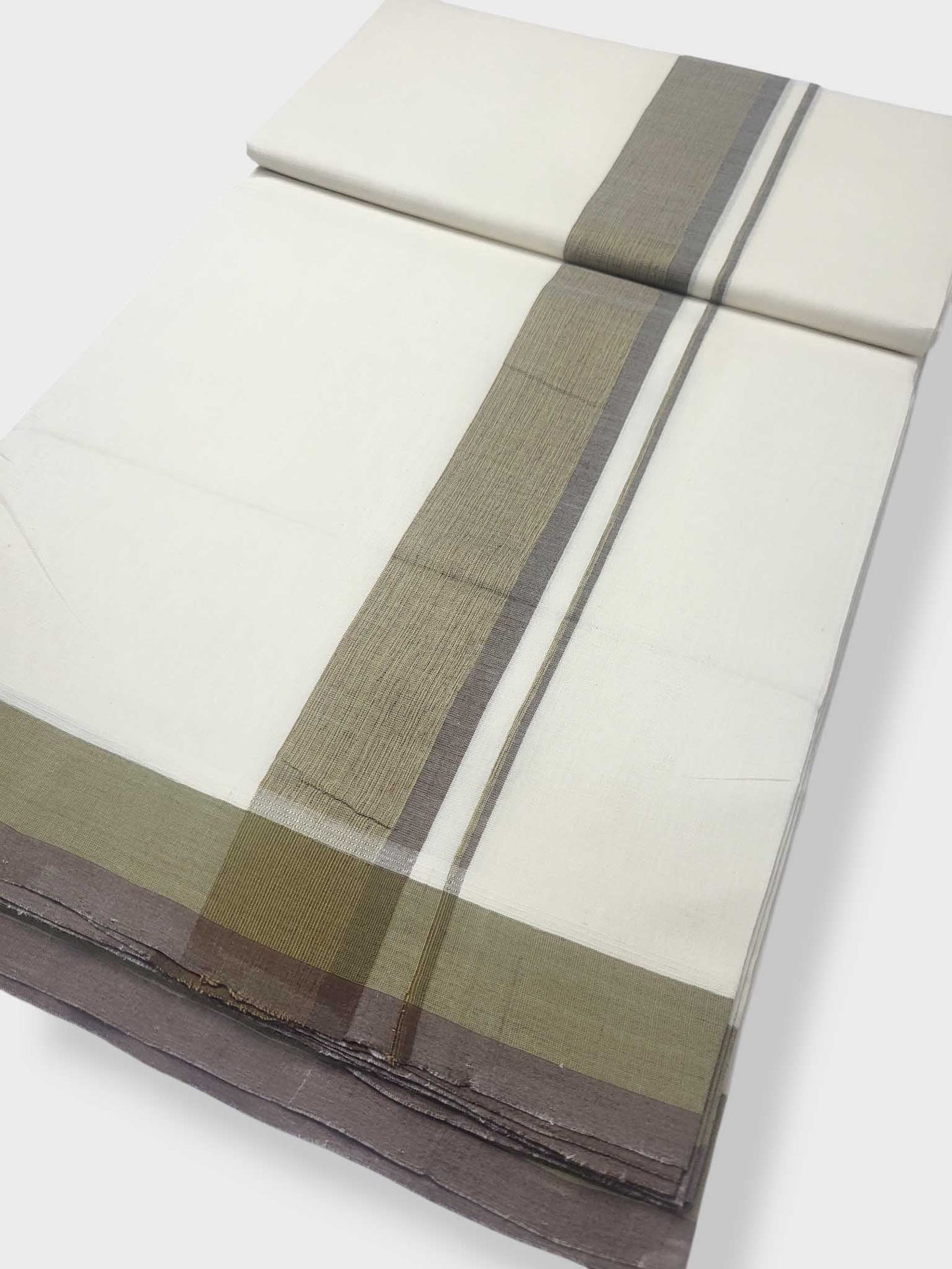 Kerala Premium Balaramapuram Handloom Dhoti/Mundu for Men