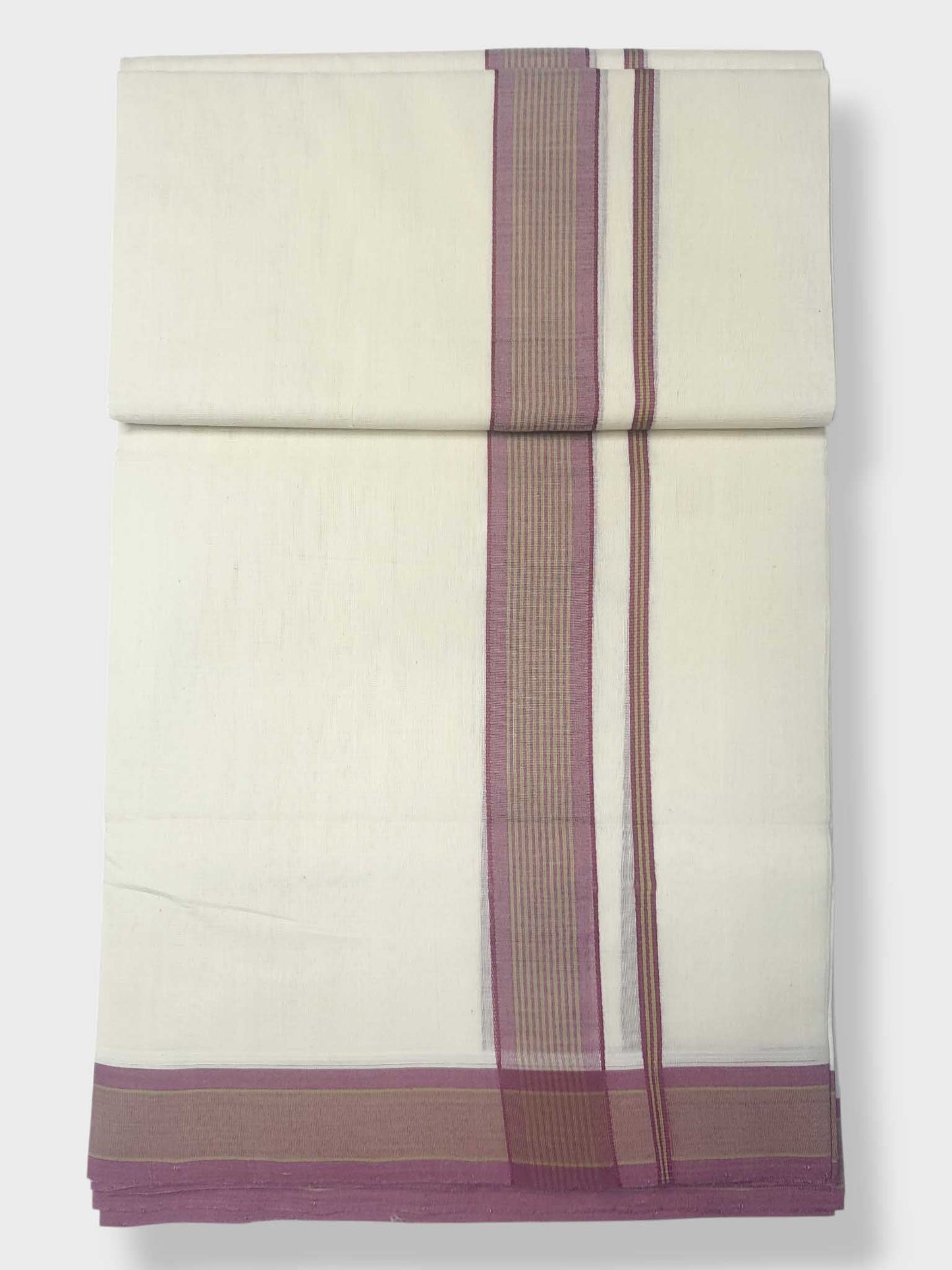 Kerala Premium Balaramapuram Handloom Dhoti/Mundu for Men