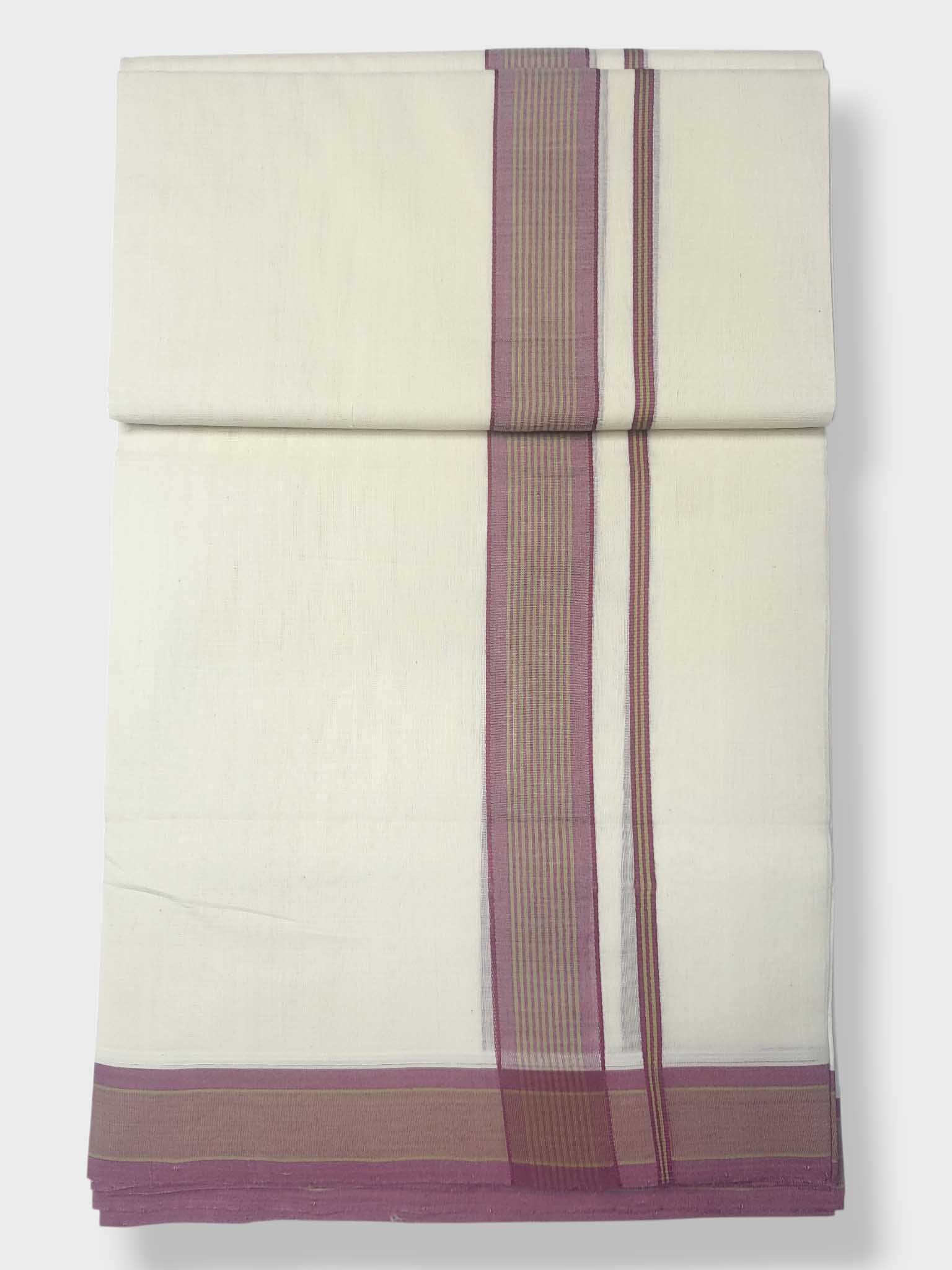 Kerala Premium Balaramapuram Handloom Dhoti/Mundu for Men