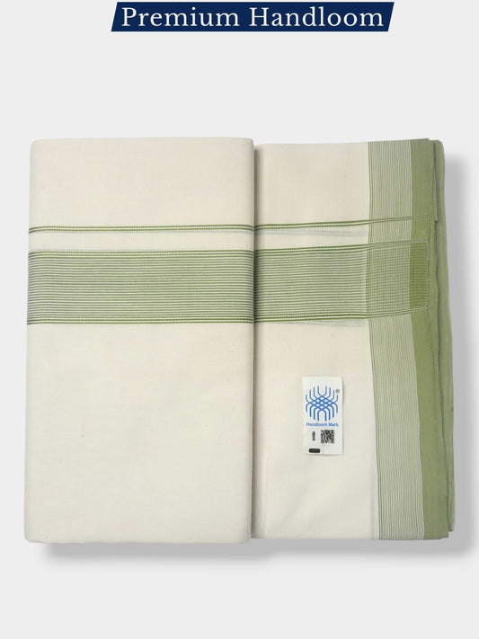 Kerala Premium Balaramapuram Handloom Dhoti/Mundu for Men